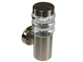 Oprawa elewacyjna Lula bis 1x E27 stal nierdzewna