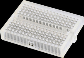 Breadboard, 170 Contacts, Transparent