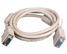 Kabel przedłużający SVGA Typ DSUB15/DSUB15, M/Ż beżowy 1,8m AK-310203-018-E