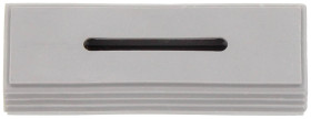 CONTA-CLIP KDS-DE-FB2/B GR Element uszczelniający termoplastyczny elastomer szary 1 szt.