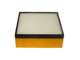 Panel led Sadok złoto czarny 10W DW