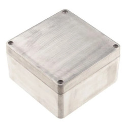 Obudowa Srebrny IP66 Neopren, 160 x 160 x 90mm, RS PRO