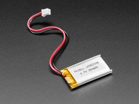 Adafruit Lithium Ion Polymer Battery - 3.7V 350mAh