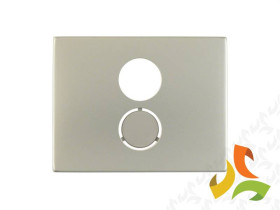 BERKER K.5 Płytka czołowa do gniazda głośnikowego stal szlachetna nierdzewna 11847004 HAGER