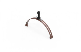 Uchwyt gąsiorowy uniwersalny G6 lakierowany brązowy RAL 8017 59.2 LA 8017 /95900214/