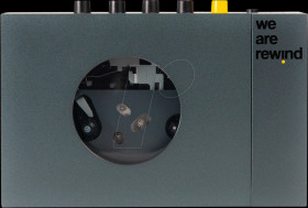 WE-001-G1 Portable Cassette Player with Bluetooth