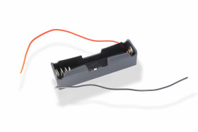 Holder for 18650 lithium battery