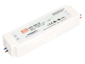 LPV-100-12 Zasilacz impulsowy, LED, 102W, 12VDC, 8,5A, 90÷264VAC, 127÷370VDC