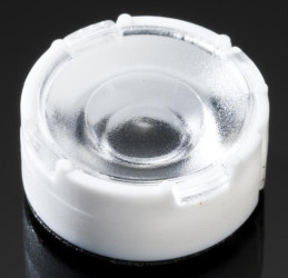 Soczewka LED 16.1 x 6.9mm, D 16.1mm, kąt widzenia 68 → 85°, do użytku z Cree XP-E2, Cree XP-G, Cree XP-G2, Cree