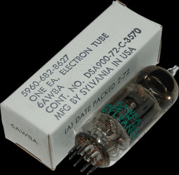 6AW8A Electron tube, multiple tube, Noval, 9-pin, 6.3 V