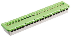 Złącze wtykowe do druku 21-żyłowe Entrelec rozmiar żyły 6 mm²; 16 mm² Śruba Termoplastyczny Montaż na zacisku