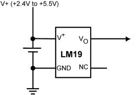 Analog Output Temperature Sensor in TO-92
