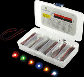 1801O008 SMD-LED design 0805 with stranded wires