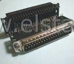 WT do druku kątowy 37pin 13,84mm DRB-37