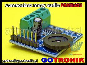 Moduł wzmacniacza mocy audio PAM8403