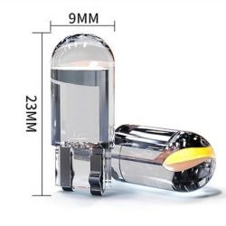 LED COB W5W T10 12V ZIELONA