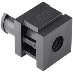 HellermannTyton 440-00011 VarioPlate halogen-free black Cable sleeves 20pcs