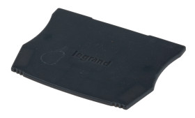 Wstawka do szyny DIN Pokrywa końcowa Legrand Bloki zaciskowe do montażu na szynie DIN