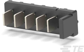 Listwa stykowa PCB 5-pinowe raster: 5 mm Pionowy 1-rzędowe TE Connectivity Płyta50 V W osłonie