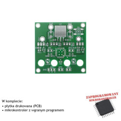 Modelarski regulator dwukierunkowy - PCB i mikroprocesor do projektu AVT 5190
