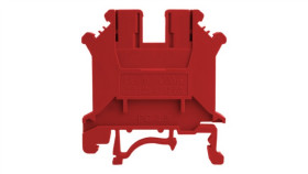 Złączka Szynowa Przelotowa Czerwona Śrubowa 2,5Mm2 1P Vde Ul 7327