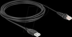 90612 Barcode scanner, cable, USB, straight, 3.0 m