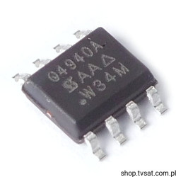 SQ4940AEY N-MOS 40V 8A 29mOhm Automotive SMD-SO8 SILICONIX