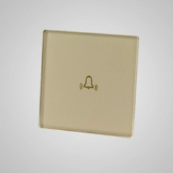 TouchMe Mały panel szklany /dzwonek/ złoty TM813G