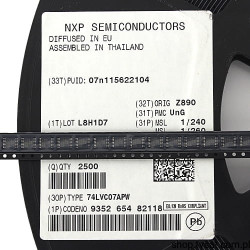 74LVC07APWT Hex buffer SMD-TSSOP14 NXP