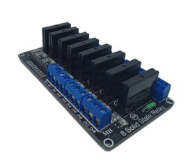 Moduł 8 przekaźnika SSR 240V 2A