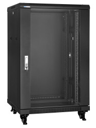 S6618/B - szafa Rack 19" - 600x600x18U