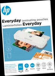 9157#ABD Hot laminating films, for business cards, 80 mic, pack of 100