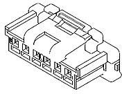 Molex Obudowa złącza pin żeńskiego na kabel 5051510701 1 szt.