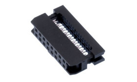 IDC16 Female Connector for AWG28 Ribbon Tape - 10 pcs