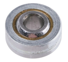 Łożysko przegubowe, D: 6mm, obciążenie osiowe 240N, obciążenie promieniowe 980N, RS PRO