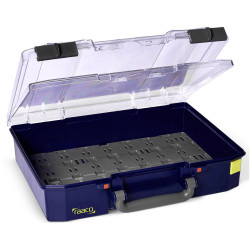 Raaco 142557 CL-LMS 80 4x8-0/DL Assortment Case Empty PP/PC Grid Floor