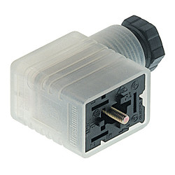 Złącze zaworowe DIN 43650 24 V Żeński Śruba Hirschmann