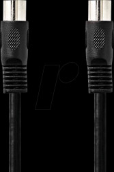 CAGL20000BK10 Nedis DIN Audio Cable | DIN 5-Pin Male | DIN 5-Pin Male | Nickel