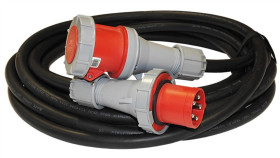 Przedłużacz Budowlany Trójfazowy Elcord Cee 63A 400V Ip67 25M H07rn-F 5G16 Z...