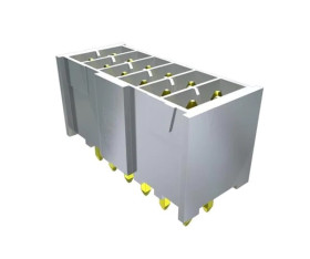 Wtyk PCB 4-pinowe raster: 2.54mm 2-rzędowe Samtec Montaż powierzchniowy