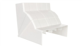 Naroże Wewnętrzne Ruchome Rapid 45-2 175X145x145 Gk-Ih53165rw Białe 6113440