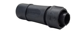 Złącze wielostykowe przemysłowe 8-pinowe M12 Montaż na kablu Wtyczka Amphenol Industrial