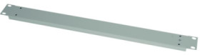 Blind front panel, 1 U, for FO patch panel, 100021479