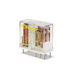 Przekaźnik monostabilny, DPDT, 60V dc, 700mW, montaż PCB, Finder 50 Series