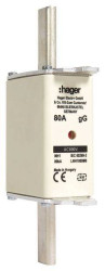 Hager LNH1080M6 Bezpiecznik NH 80 A 3 szt.