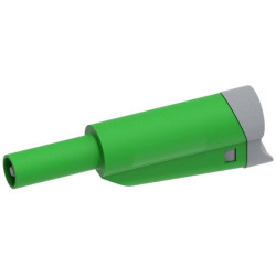 PJP 1076-V Stackable Shrouded 4mm Plug Green