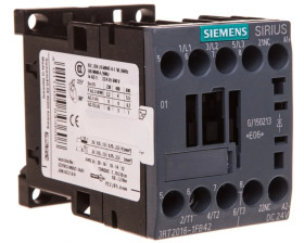 Stycznik mocy 8A 3P 24V DC 0Z 1R S00 3RT2016-1FB42