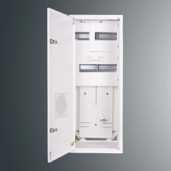 Rozdzielnica n/t licznikowa RZ 24NN T3F + 23S 737x288x220 pełne drzwi IP30 RAL 9003