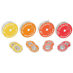 Edsyn SW021/2,5/15C Desoldering Braid 15m No-CLEAN Flux ESD-Safe