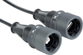 USB 2.0 adapter cable, USB plug type A to USB plug type B, 5 m, black, PXP6041/AB/5M00